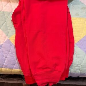 Figs neon red Zamora’s medium petite